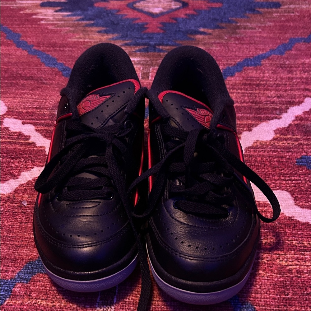 Jordan Kids Sneakers Black and Red